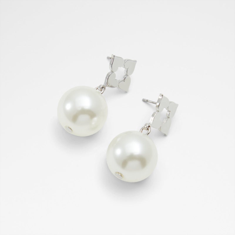 ALDO Baleberry Silver Earrings - Image 1
